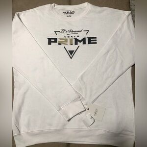 Wear By Erin Andrews Womens Coach Prime “It’s Personal” Sweatshirt NWT Size XL